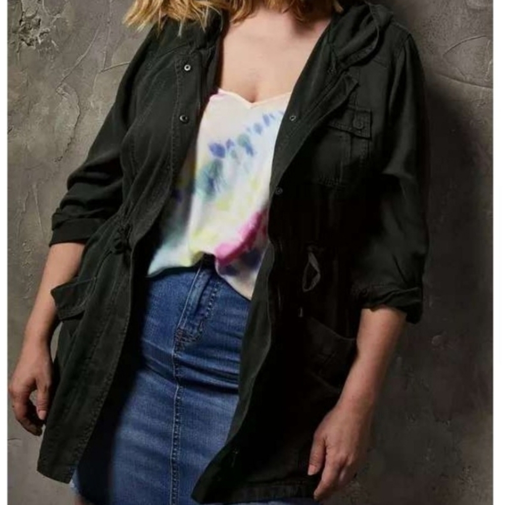 Torrid Tencel Utility Jacket